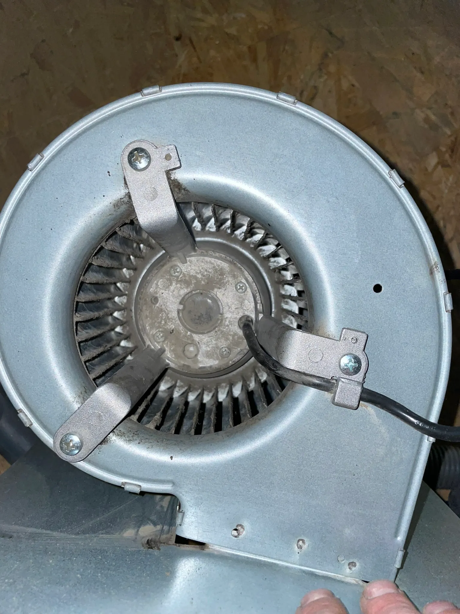 Gereinigter Ventilator nach der Reinigung